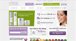 Desktop Screenshot of evivite.com